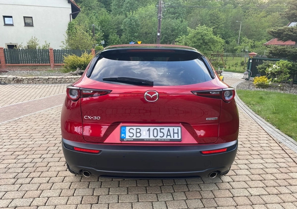 Mazda CX-30 cena 105900 przebieg: 41500, rok produkcji 2019 z Andrychów małe 781